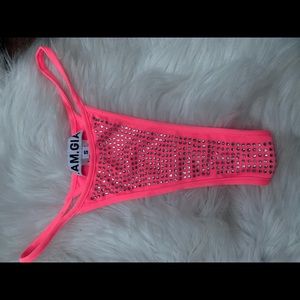 IAMGIA Neon Pink Bikini Bottoms